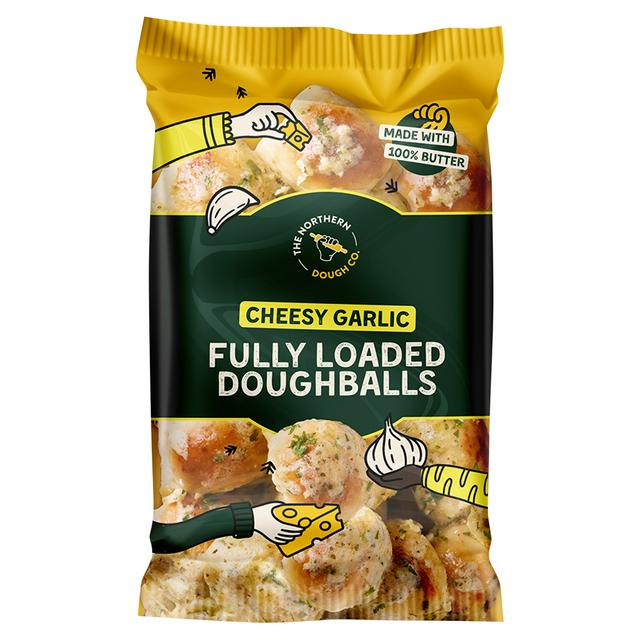 The Northern Dough Co. 155g Cheesy Garlic Fully Loaded Doughballs - gallery image 1