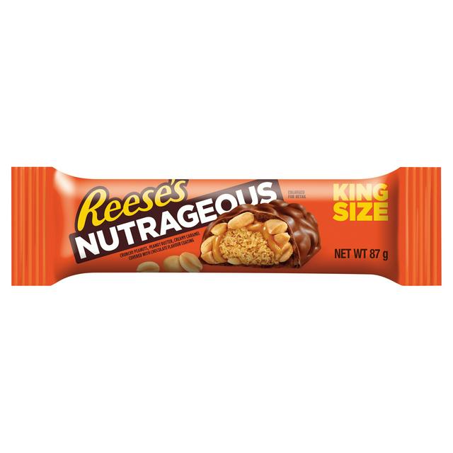 Reese's 87g Nutrageous King Size Chocolate Bar - gallery image 1