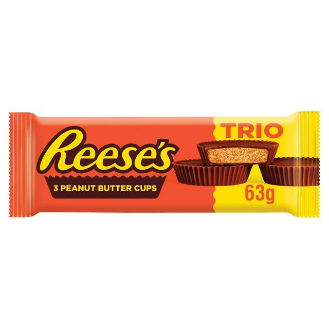 Reese's 3 x 21g Milk Chocolate & Peanut Butter Trio Cups - gallery image 1
