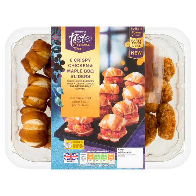 Sainsbury's 260g New York Style Mini Burgers, Taste the Difference - gallery image 1