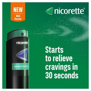 Nicorette Quickmist 2 x Quit Vaping Aid Spearmint Mouthspray Pack - gallery image 2