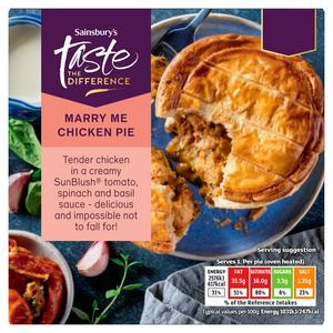 Sainsbury's 250g Marry Me Chicken Pie, Taste the Difference