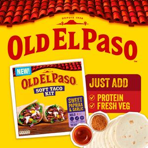 Old El Paso 499g Sweet Paprika & Garlic Soft Taco Kit - gallery image 2