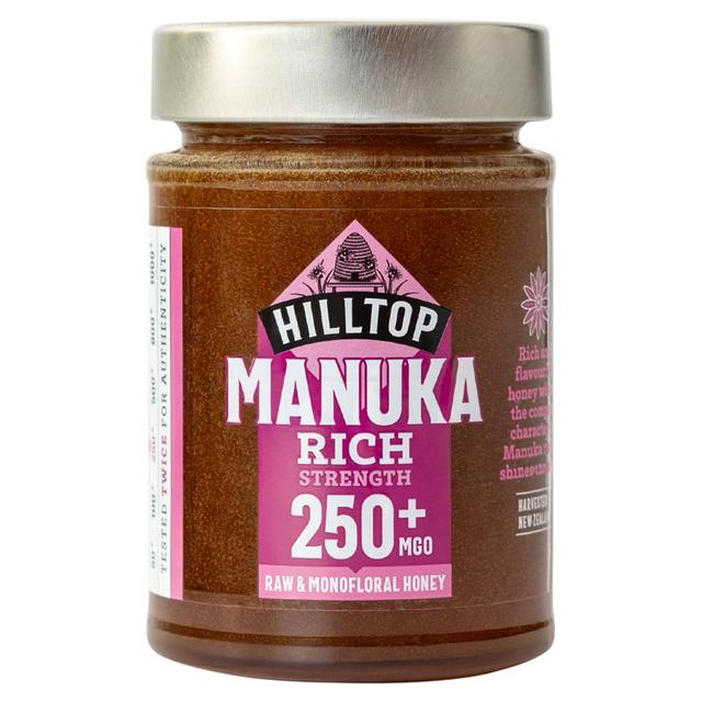 Hilltop 225g Manuka Raw & Monofloral 250 + MGO Honey - gallery image 1