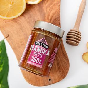 Hilltop 225g Manuka Raw & Monofloral 250 + MGO Honey - gallery image 5