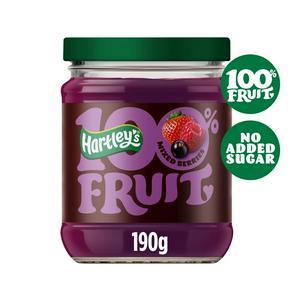 Hartley's 100% Fruit Mixed Berry Fruit Spread 190g