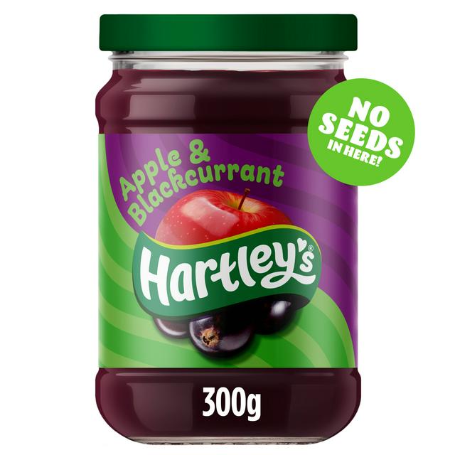 Hartley's 300g Seedless Apple & Blackcurrant Fruit Jam - gallery image 1
