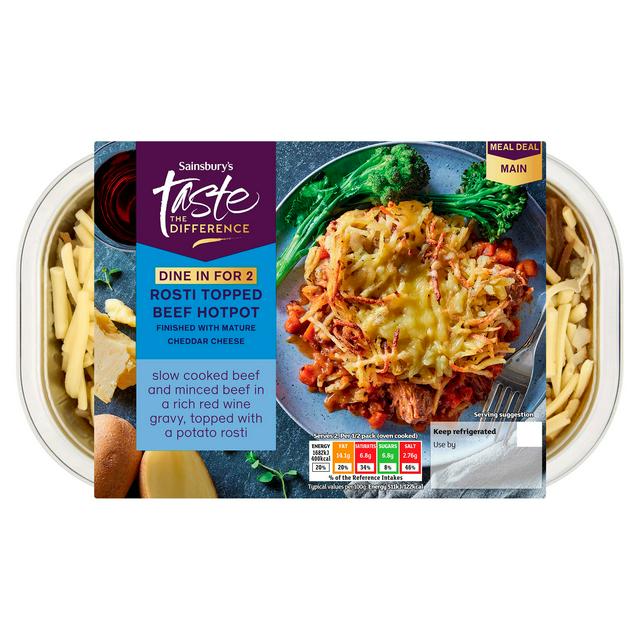 Sainsbury's 700g Rosti Topped Beef Hotpot, Taste the Difference - gallery image 1