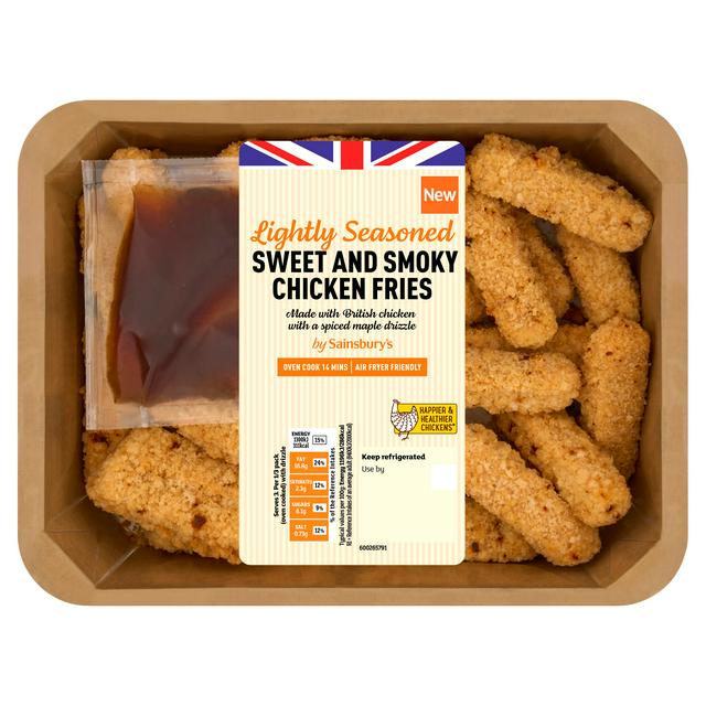 Sainsbury's 360g Smoky Bacon Flavour Fries with Maple - gallery image 1