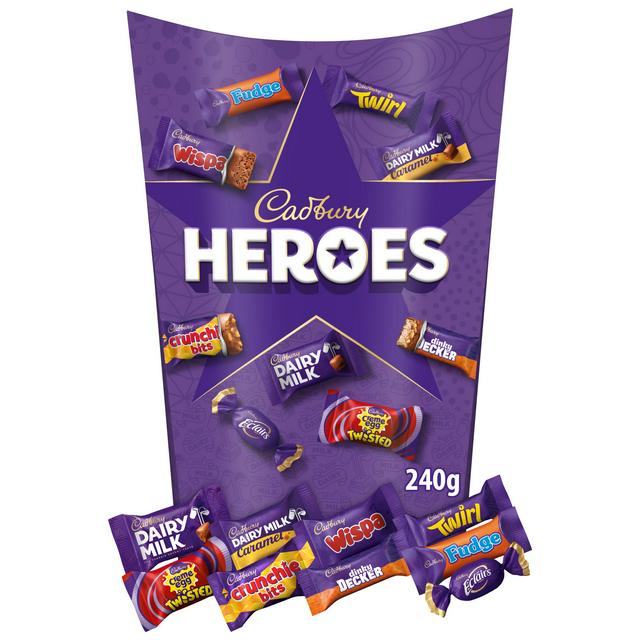 Cadbury Heroes 240g Chocolate Assortment Carton - gallery image 1