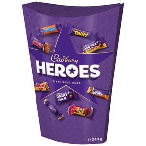 Cadbury Heroes 240g Chocolate Assortment Carton - gallery image 3