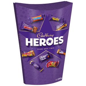 Cadbury Heroes 240g Chocolate Assortment Carton - gallery image 4