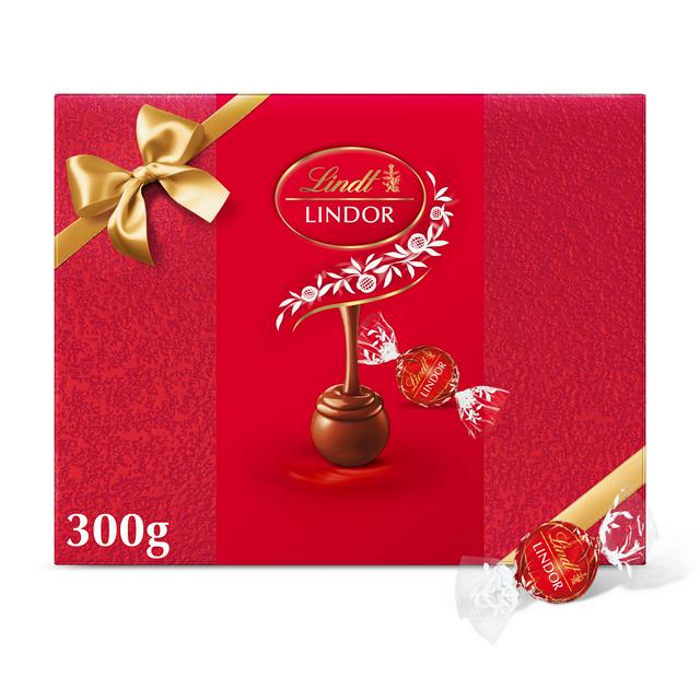 Lindt Lindor 300g Milk Gift Box Chocolate Truffles - gallery image 1