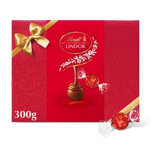 Lindt Lindor 300g Milk Gift Box Chocolate Truffles