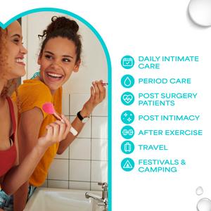 WaterWipes 28 x Sensitive Fragrance Free Feminine Wipes - gallery image 4