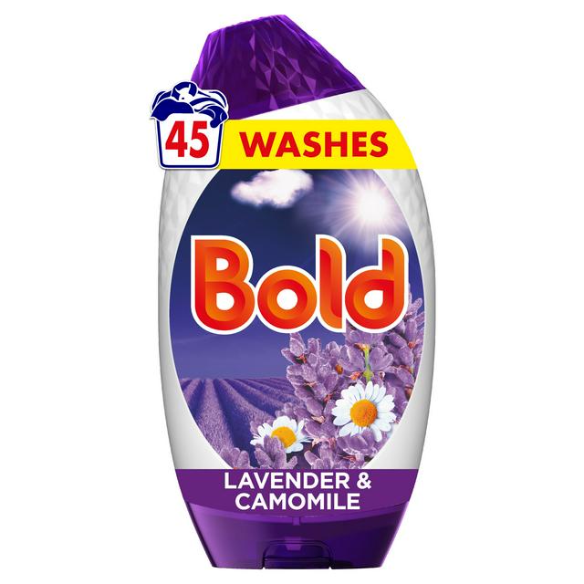 Bold 45 Washes Lavender & Camomile Laundry Detergent Gel - gallery image 1