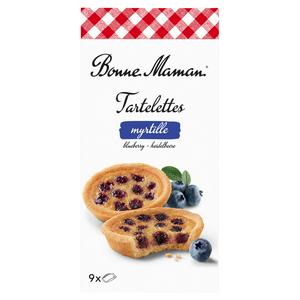 Bonne Maman 9 Raspberry Tartelettes 135g