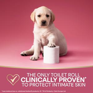 Andrex Skin Protect 8 x Standard Toilet Tissue Rolls - gallery image 3