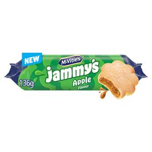 McVitie's Jammys 136.5g Apple Flavour Biscuits