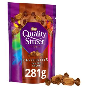 Quality Street Favourites 281g Coffee Creme Chocolates Pounch