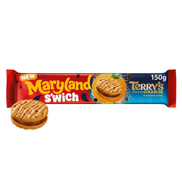 Maryland S'Wich 150g Terry's Chocolate Orange Flavoured Cookies - gallery image 1