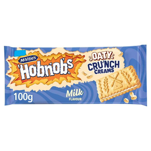 McVitie's Hobnobs 100g Oaty Milky Biscuits - gallery image 1