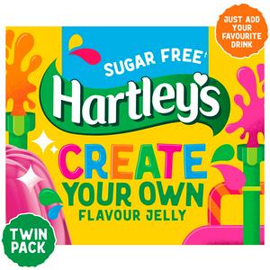 Hartley's 2 x 11.5g Create Your Own Flavour Jelly