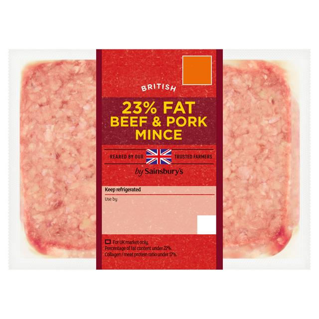 Sainsbury's 500g Beef & Pork Mince - gallery image 1