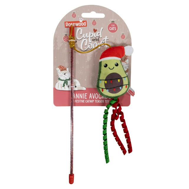 Rosewood Cupid & Comet Annie Avocado Cat Toy - gallery image 1