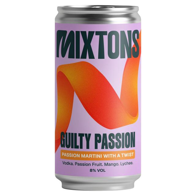 Mixtons 200ml Guilty Passion Cocktail Can - gallery image 1