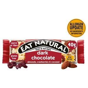 Eat Natural Protein Peanuts Dark Chocolate Fruit & Nut Bars 40g