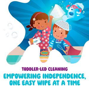 WaterWipes 40 x Hands & Faces Kids Wipes - gallery image 5