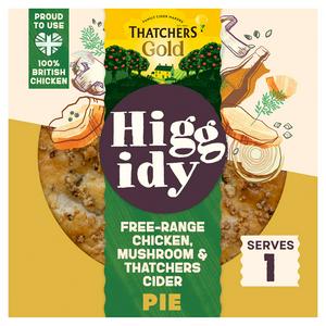 Higgidy 200g Free-Range Chicken, Mushroom & Thatchers Cider Pie - video