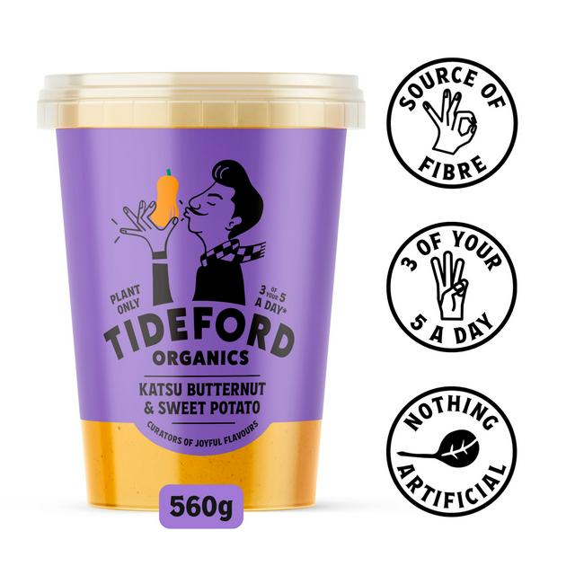 Tideford Organics 560g Katsu Butternut & Sweet Potato Soup - gallery image 1