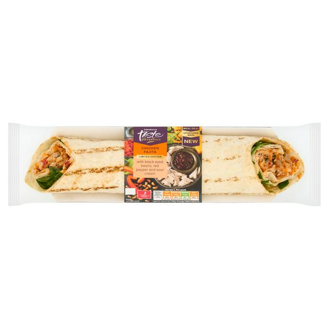 Sainsbury's Fajita Chicken Wrap, Taste the Difference - gallery image 1