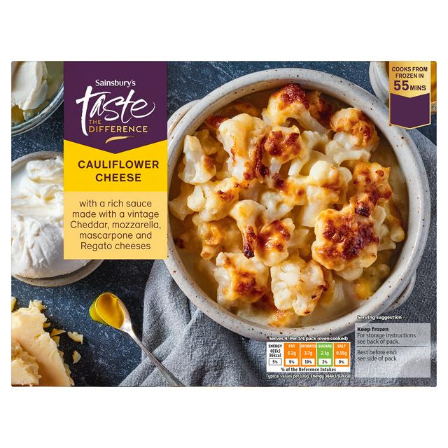 Sainsbury's Cauliflower Cheese, Taste the Difference 500g - gallery image 1