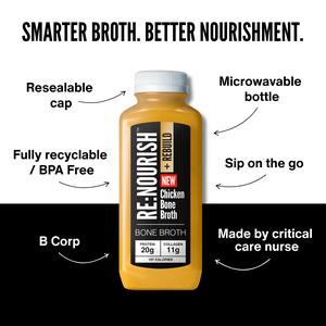 Re:Nourish +Rebuild 500g Chicken Bone Broth Soup - gallery image 3