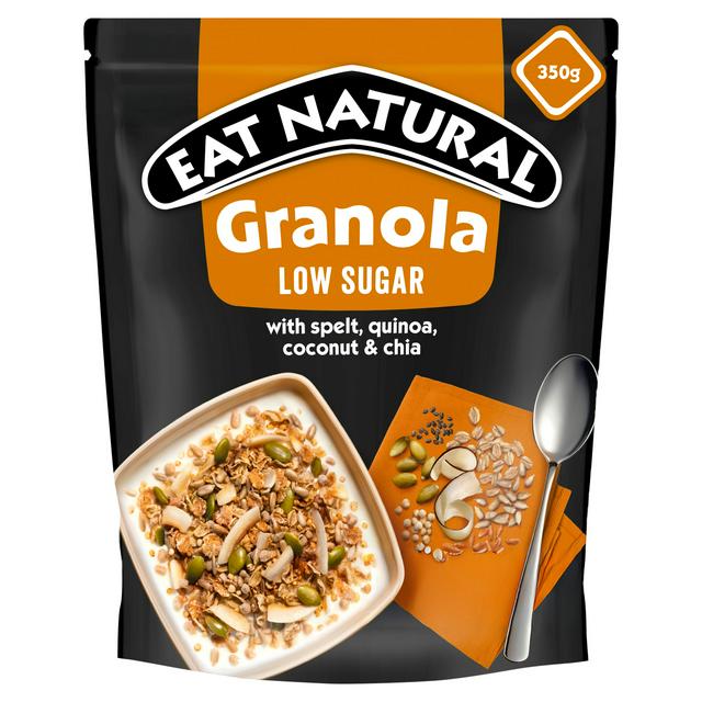Eat Natural 350g Granola Low Sugar Breakfast Cereal - gallery image 1