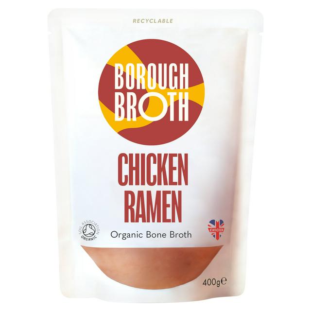 Borough Broth 400g Chicken Ramen Organic Bone Broth Soup - gallery image 1