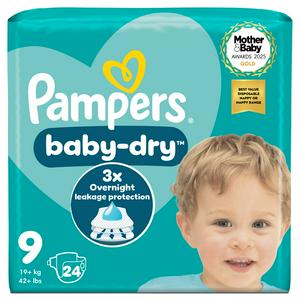 Pampers Baby Dry Carry Pack Size 4 Nappies 25s