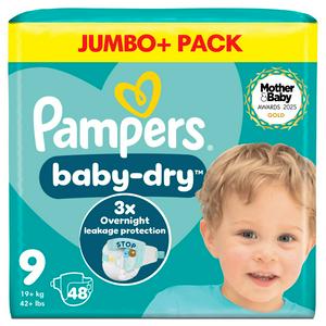 Pampers Baby-Dry Size 6, 19 Nappies, 13-18kg19Each