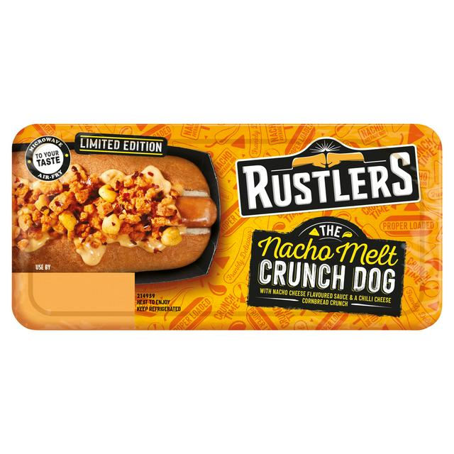 Rustlers 149g The Nacho Melt Crunch Hot Dog - gallery image 1