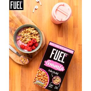 FUEL 10K 400g White Chocolate with Raspberry Protein Granola Breakfast Cereal - gallery image 5