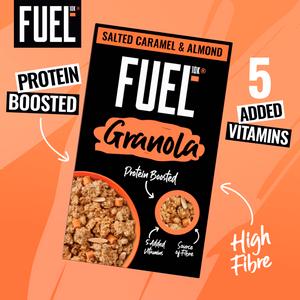 FUEL 10K 400g Salted Caramel & Almond Protein Granola Breakfast Cereal - gallery image 2