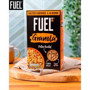 FUEL 10K 400g Salted Caramel & Almond Protein Granola Breakfast Cereal - gallery image 3
