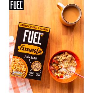 FUEL 10K 400g Salted Caramel & Almond Protein Granola Breakfast Cereal - gallery image 5