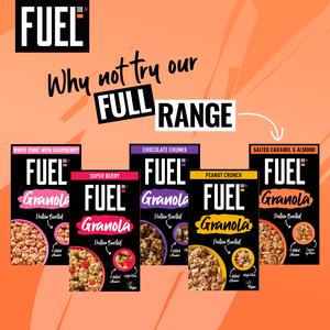 FUEL 10K 400g Salted Caramel & Almond Protein Granola Breakfast Cereal - gallery image 6