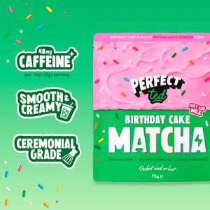 Perfect Ted 75g Birthday Cake Matcha - gallery image 2