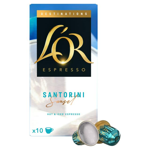 L'OR Espresso Destinations Santorini 10 x 52g Intensity Coffee Pods - gallery image 1