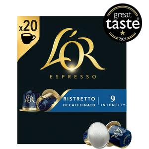 L'OR Espresso 20 x Ristretto Decaf Coffee Pods 104g